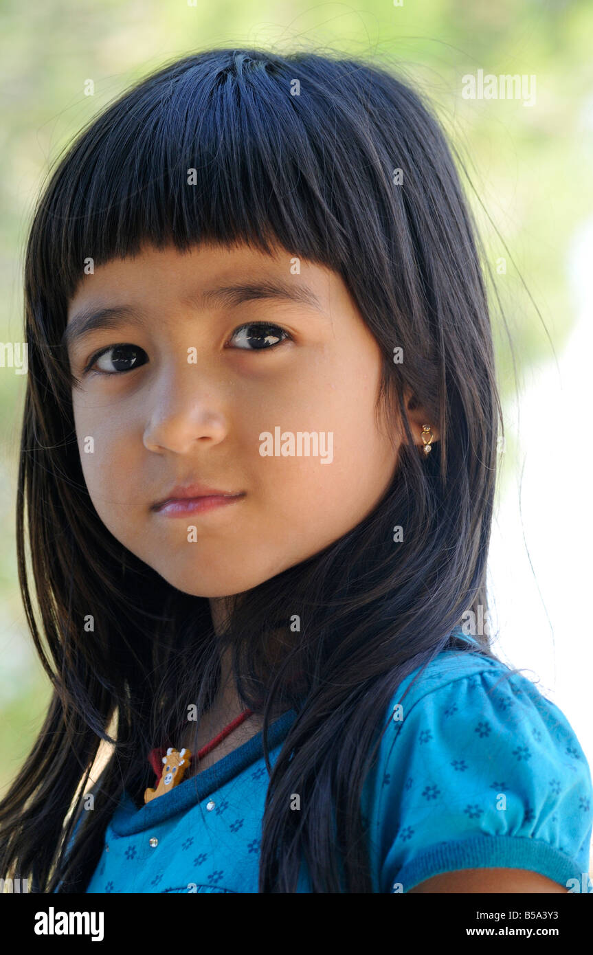 portrait of a little girl Stock Photo - Alamy