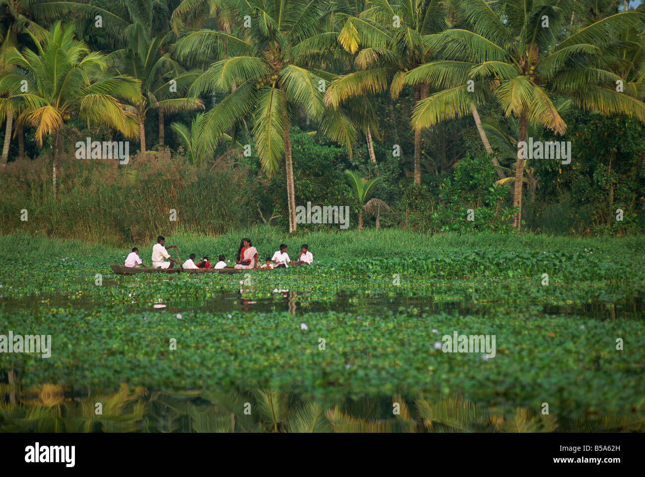 Typical backwater scenes Canals and rivers are used as roadways R H ...
