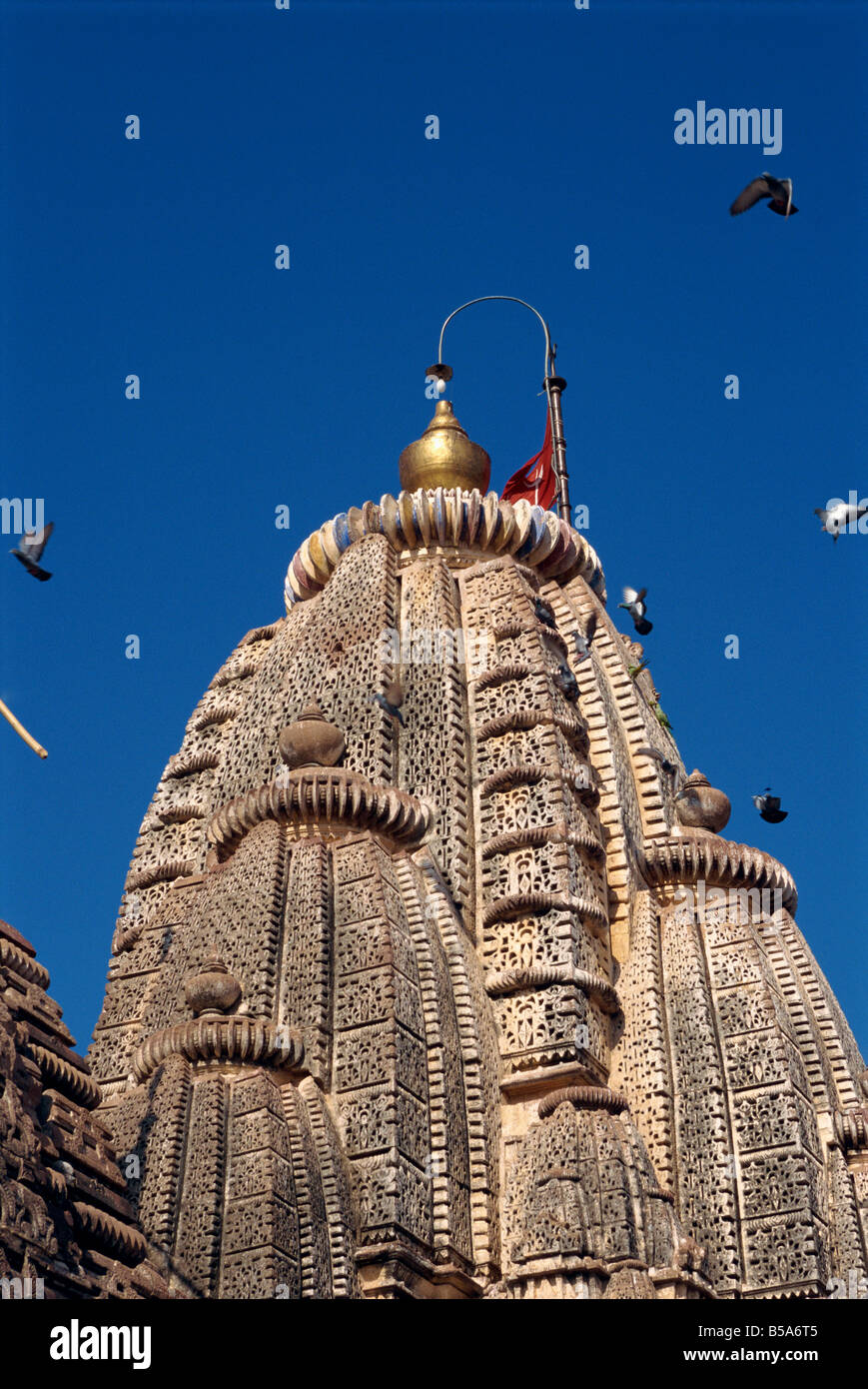 Jain temple built in the 10th century and dedicated to Mahavira Osiyan Rajasthan state India Asia Stock Photo