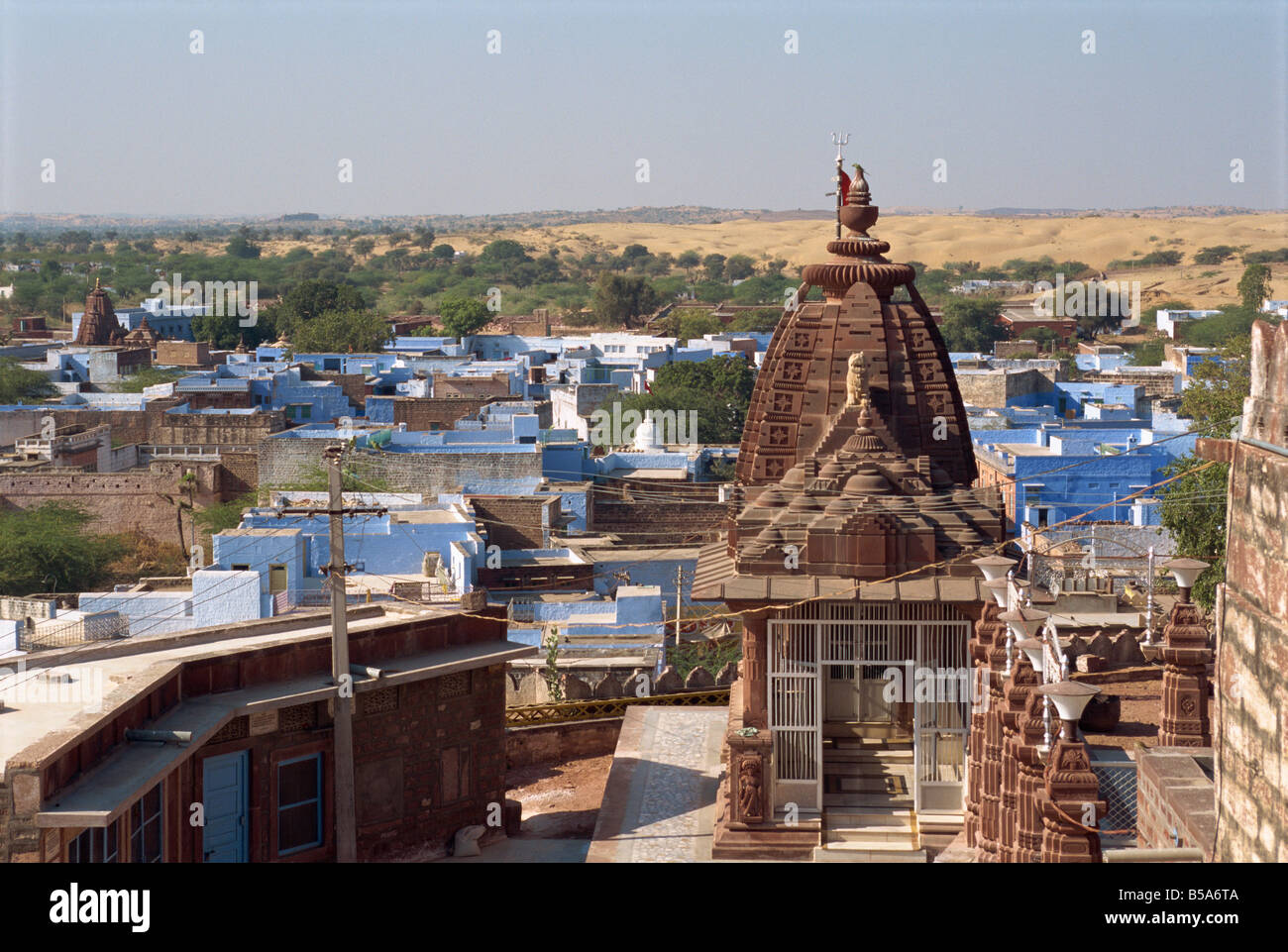 Jain temple built in the 10th century and dedicated to Mahavira Osiyan Rajasthan state India Asia Stock Photo