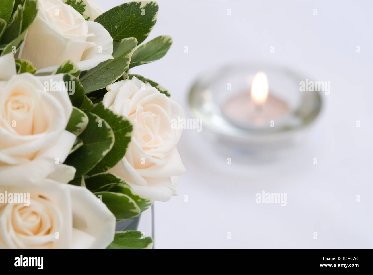 Candle Flower Burning High Resolution Stock Photography and Images - Alamy
