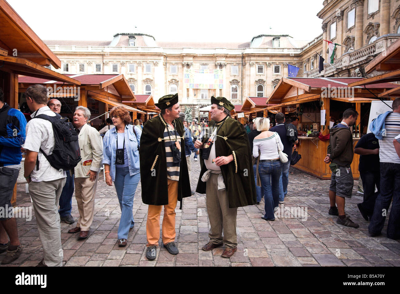 Budapest Wine Festival, Royal Palace, Hungary Stock Photo - Alamy