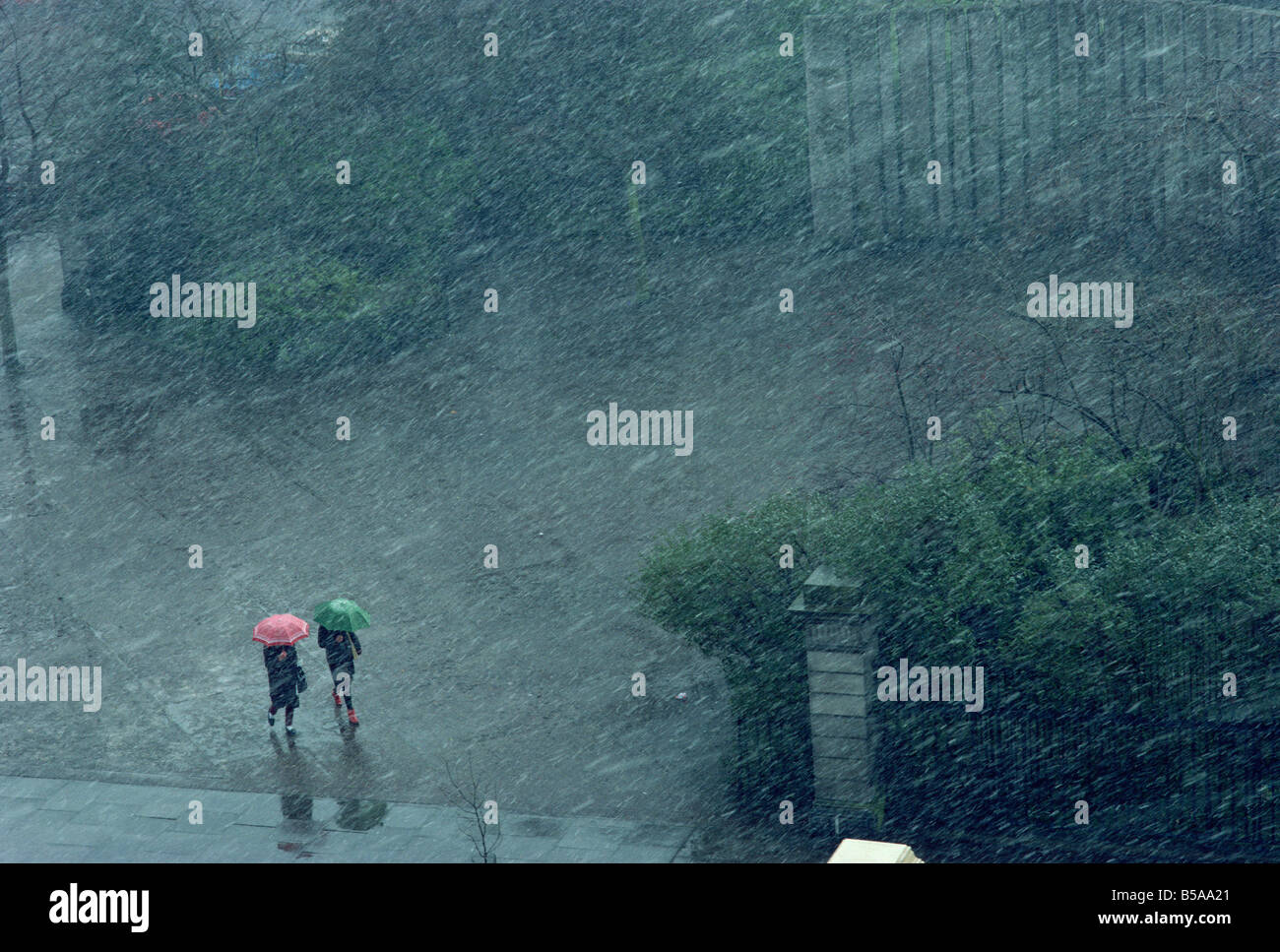 Ireland caught in the rain hires stock photography and images Alamy