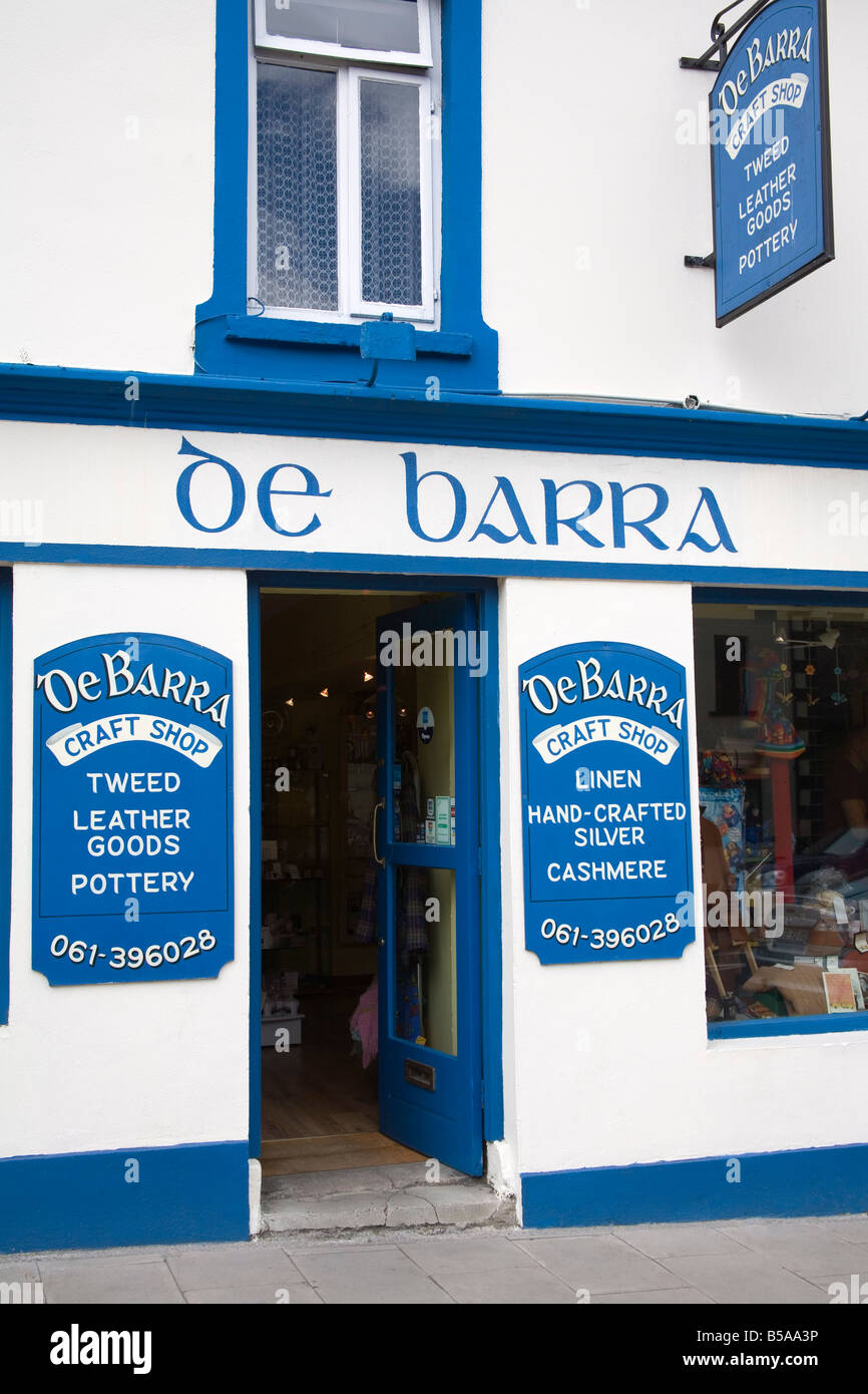 De Barra's Store in Adare Village, County Limerick, Munster, Republic of Ireland, Europe Stock Photo