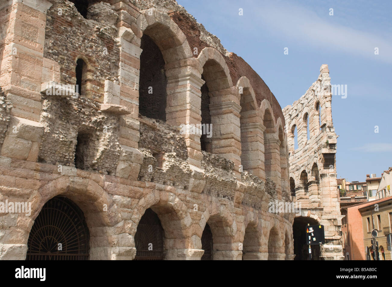 The Roman Arena, Verona, UNESCO World Heritage Site, Veneto, Italy, Europe Stock Photo