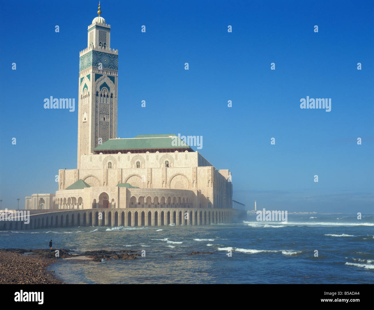 The Hassan II Mosque, Casablanca, Morocco, North Africa, Africa Stock Photo