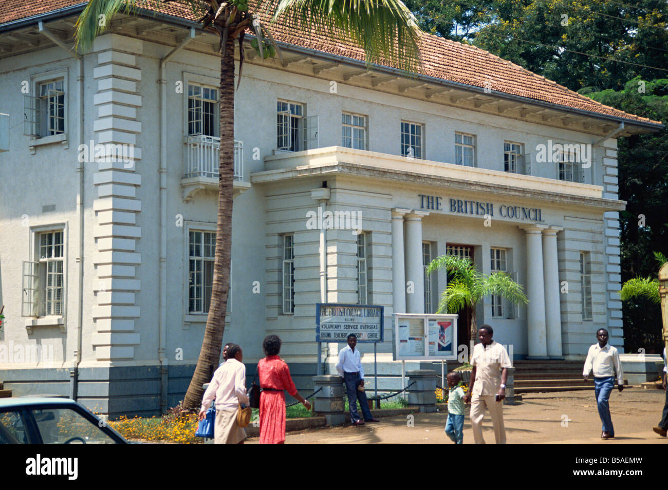 The British Council building, Kisumu, Kenya, East Africa, Africa Stock Photo Alamy