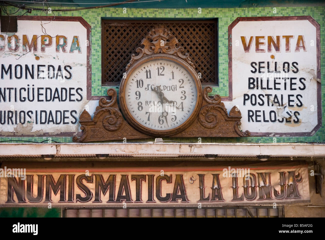 Clock Shop Detail High Resolution Stock Photography and Images - Alamy
