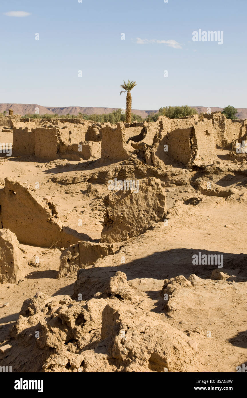 Jarma (Germa), Garamantes archaeological site, Fezzan, Libya, North Africa, Africa Stock Photo
