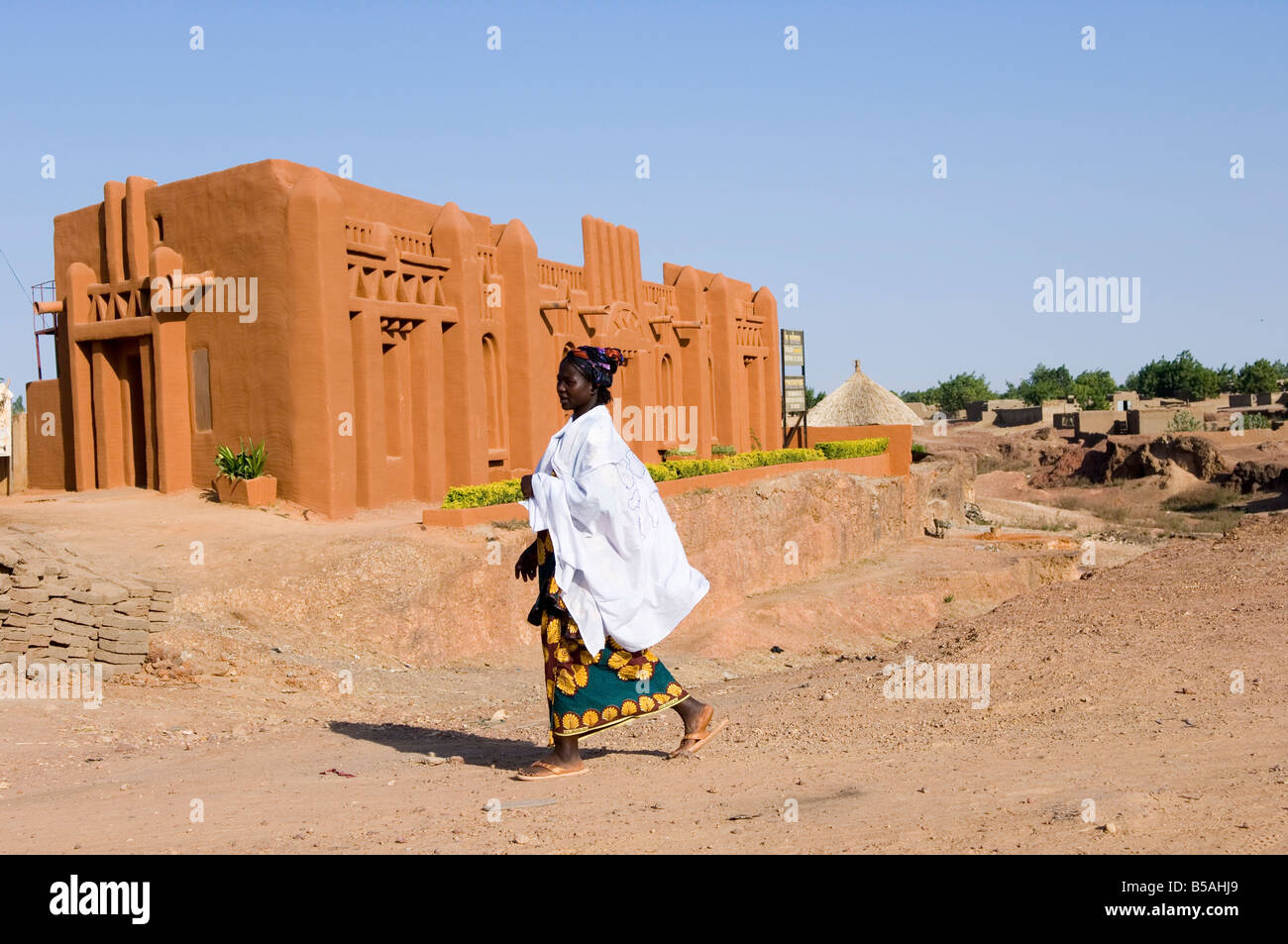 N Tomo Institute Of Bogolan Segou City Mali Africa Stock Photo Alamy