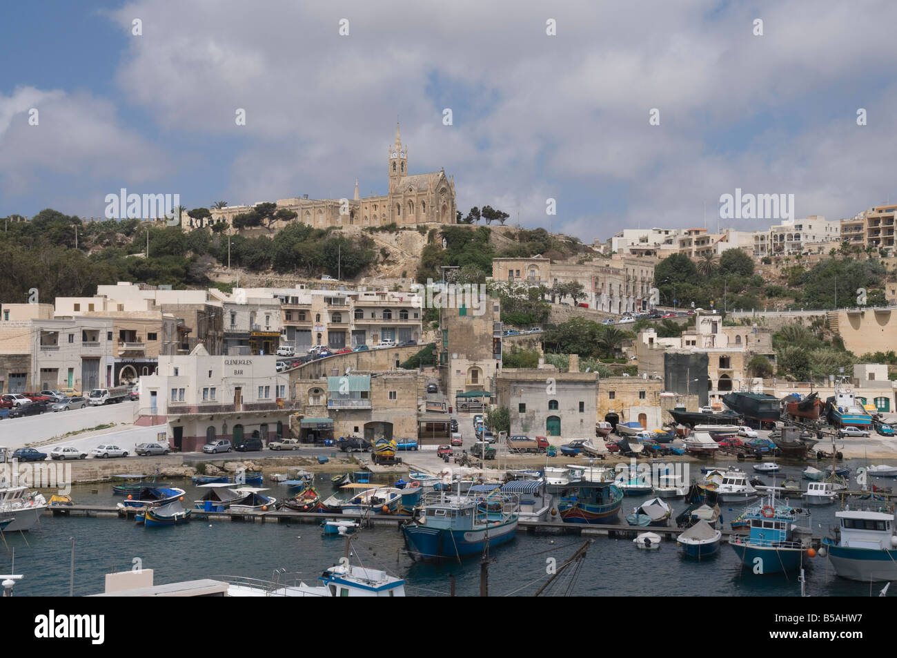 Port of Mgarr, Gozo, Malta, Europe Stock Photo