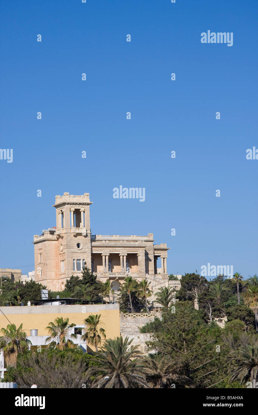 St. Julian's Bay, Malta, Europe Stock Photo