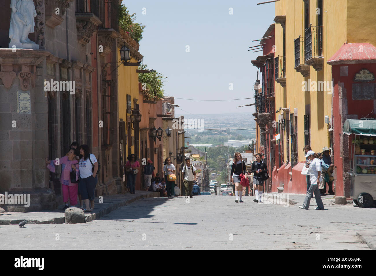 San Miguel de Allende (San Miguel), Guanajuato State, Mexico, North America Stock Photo