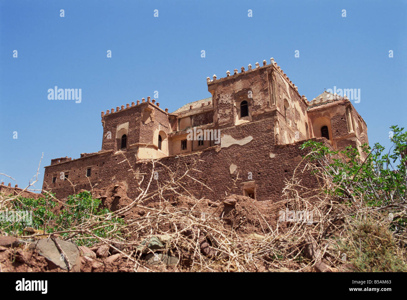 Telouet Kasbah Morocco Africa R H Productions Stock Photo