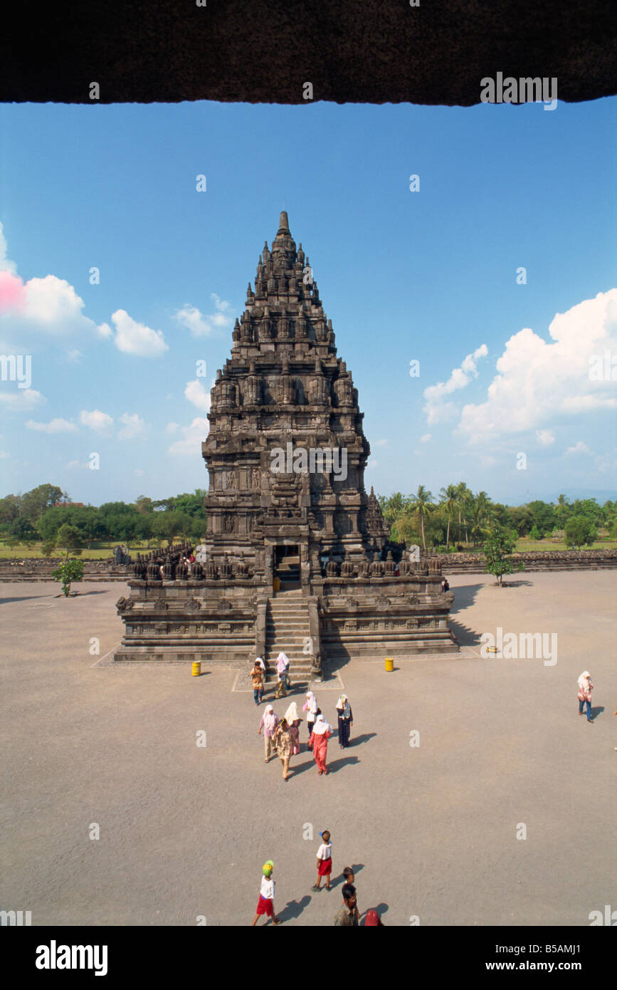Hindu temple, Prambanan, UNESCO World Heritage Site, Java, Indonesia ...