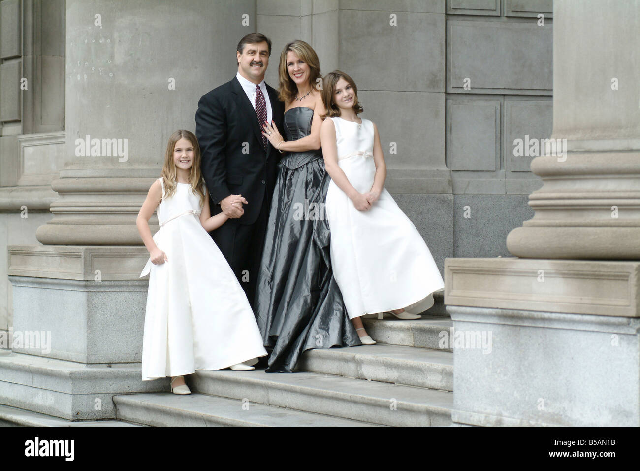 Formal family portraits Stock Photo - Alamy