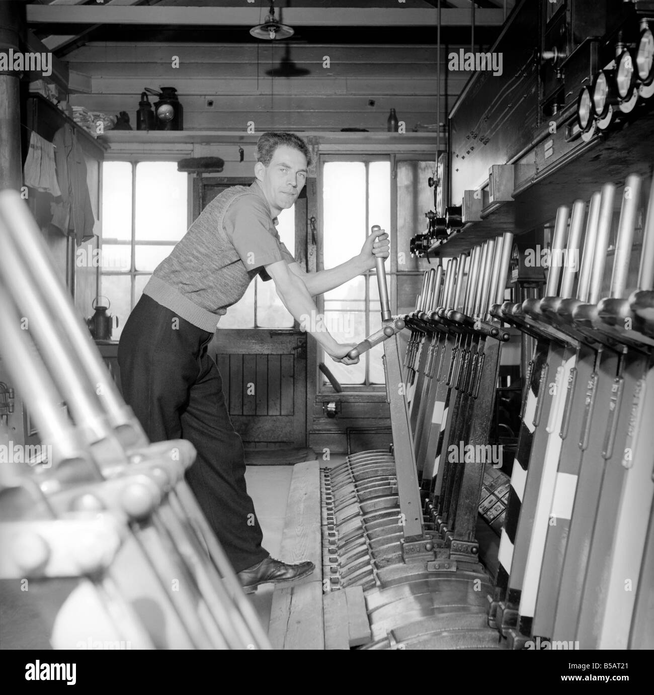Railway signalman hires stock photography and images Alamy