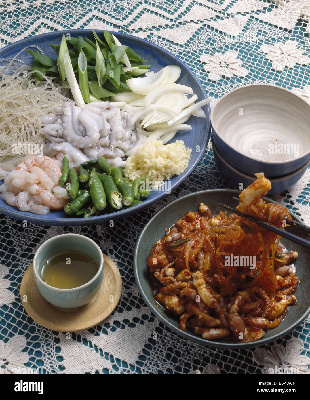 Korean Food Side Dish Stock Photo - Alamy