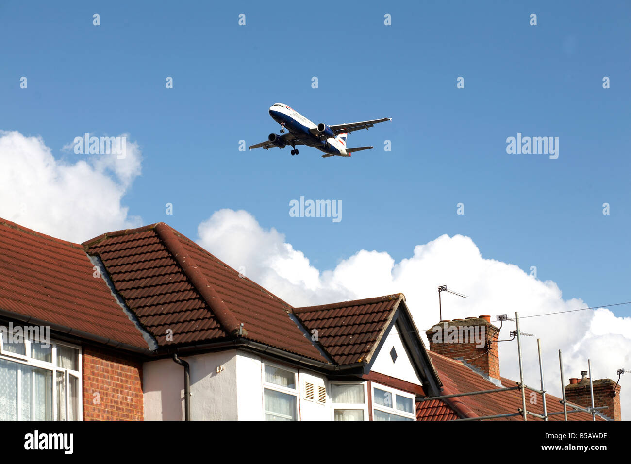 Heathrow,Stansted Stock Photo