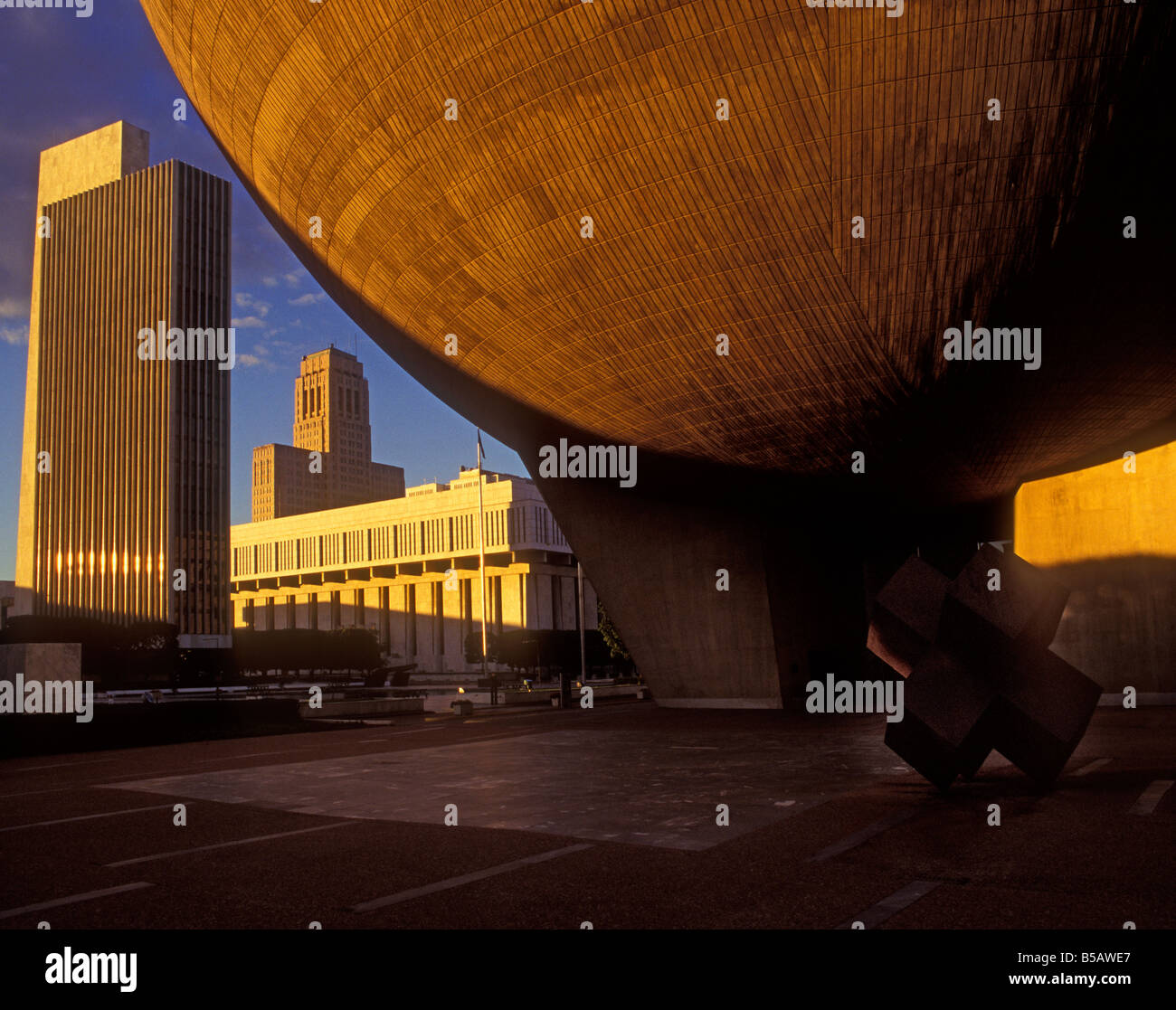 Empire State Plaza Albany New York Stock Photo - Alamy