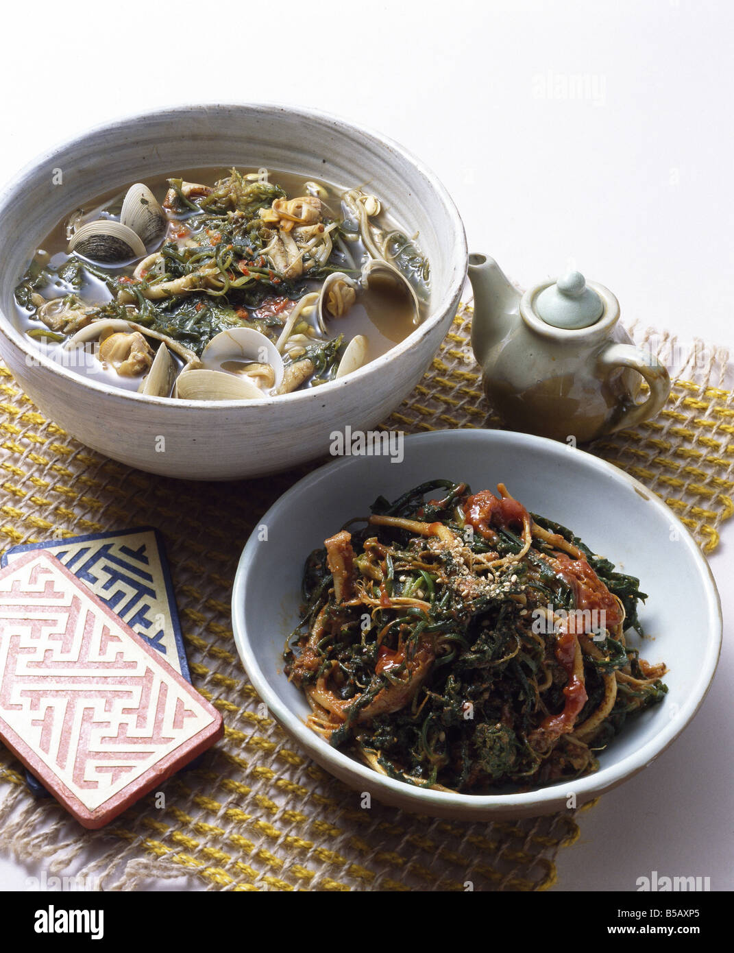 Korean Food Side Dish Stock Photo - Alamy
