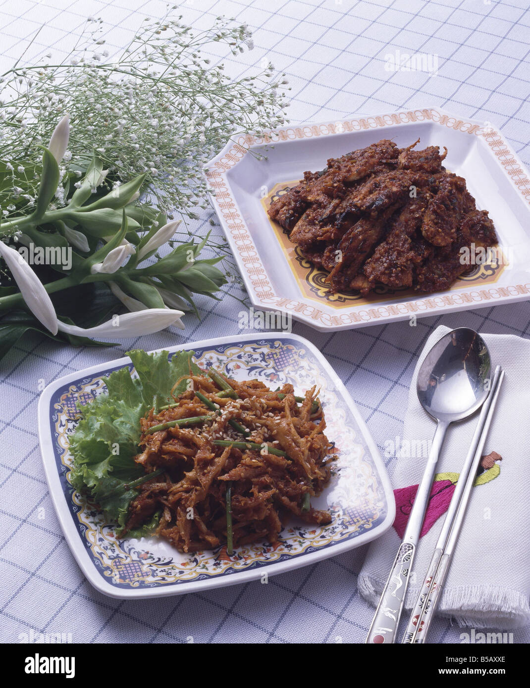 Korean Food Side Dish Stock Photo - Alamy