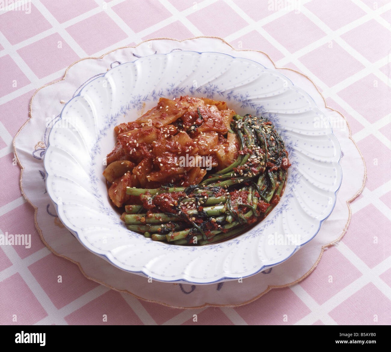 Korean Food Side Dish Stock Photo - Alamy