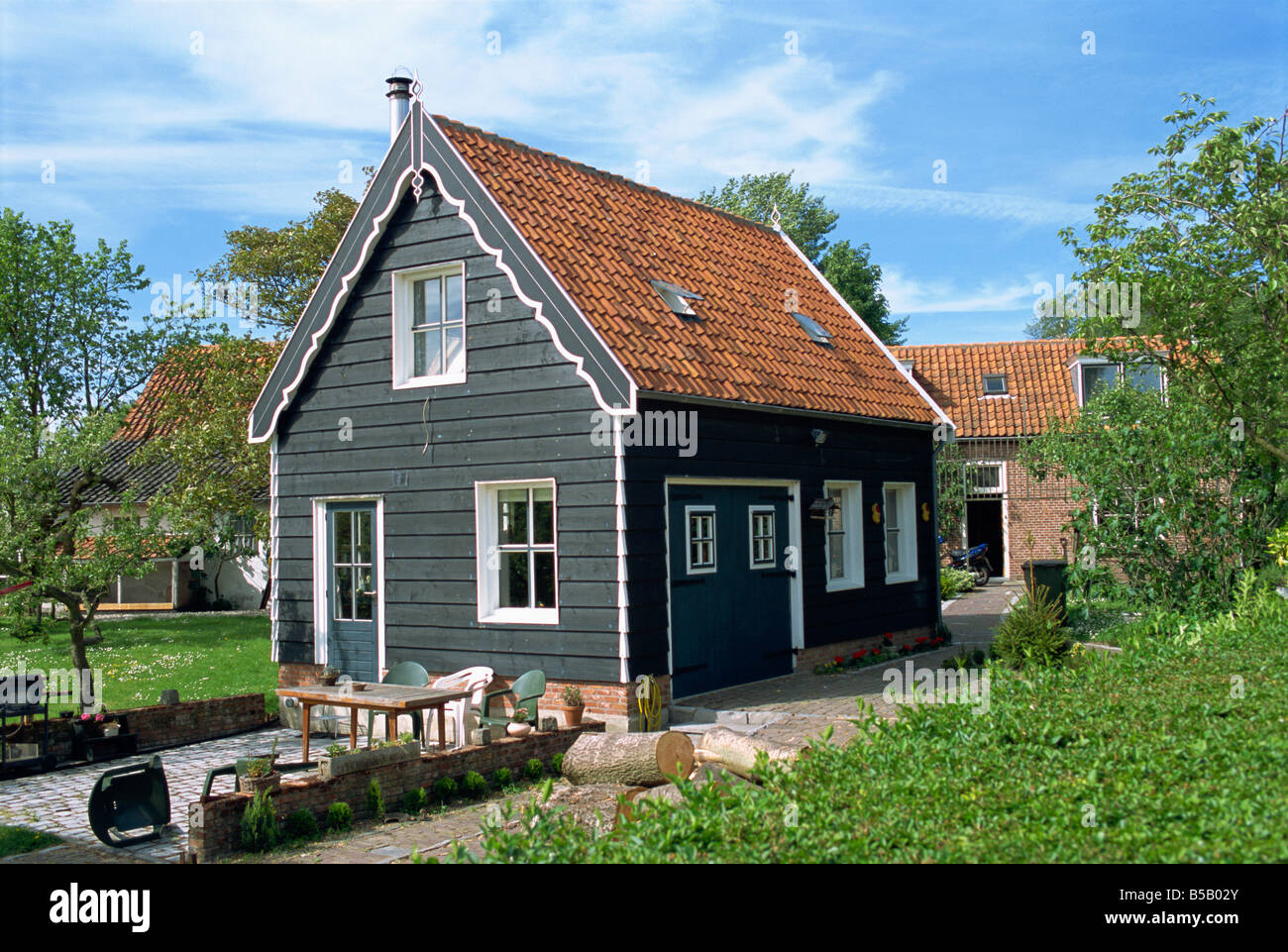 House, Naarden, near Amsterdam, Netherlands, Europe Stock Photo
