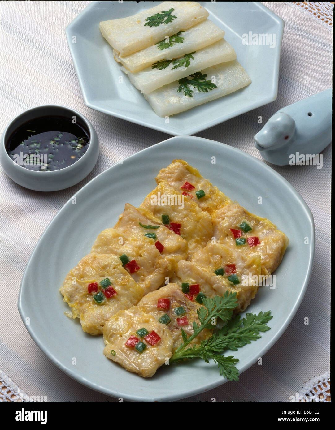 Korean Panfried Food Stock Photo - Alamy