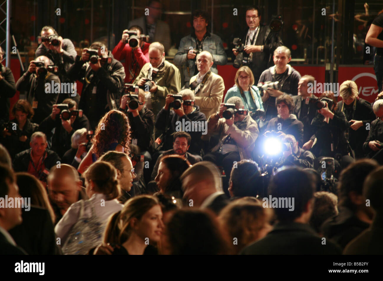 Camera Flashes Crowd High Resolution Stock Photography and Images - Alamy