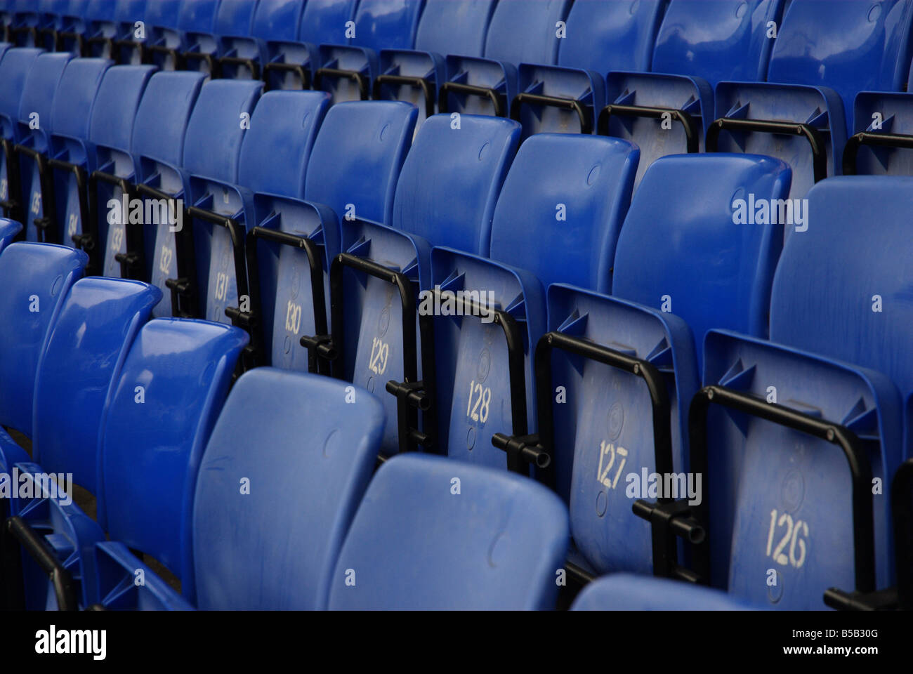 Goodison Park home of English Premier League team Everton Football Club Stock Photo