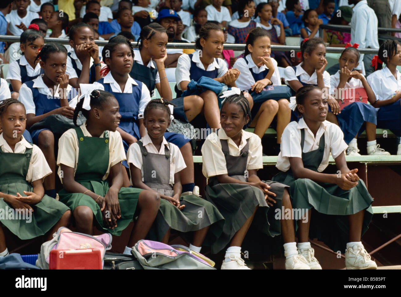 School sports day Arima Trinidad West Indies Caribbean Central America
