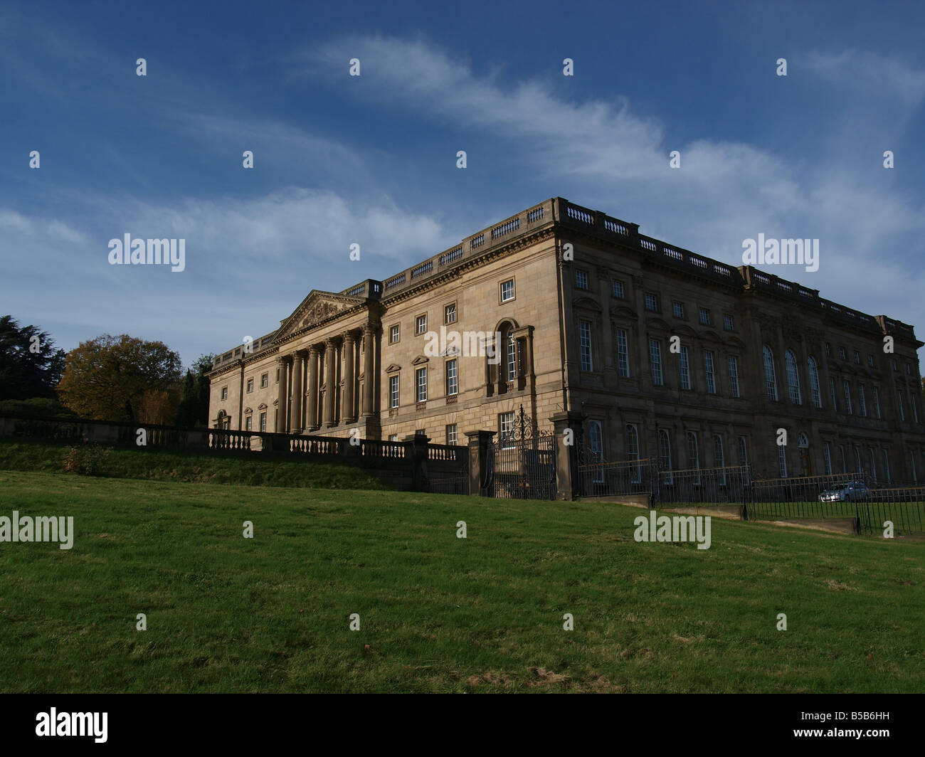 Wentworth Castle gardens Yorkshire Stock Photo Alamy