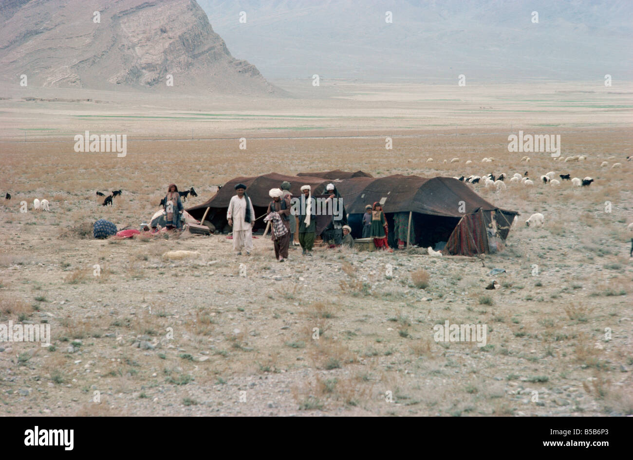 Baluchi nomads Bolan Pass Pakistan Asia Stock Photo