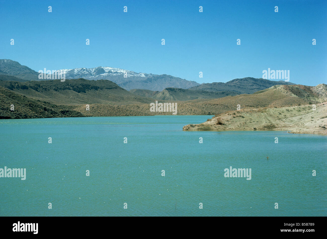 Lake near Ziarat Baluchistan Pakistan Asia Stock Photo