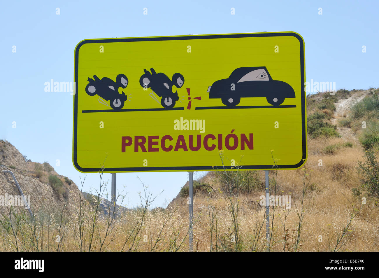 Spanish Road Sign Stock Photo Alamy spanish-road-sign-stock-photo-alamy
