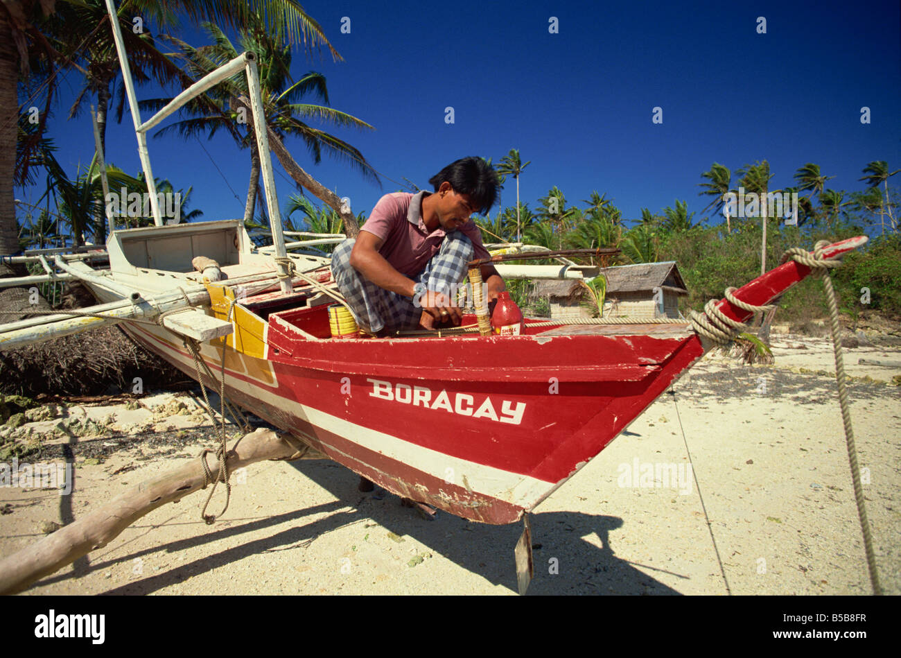 filipino fisherman painting