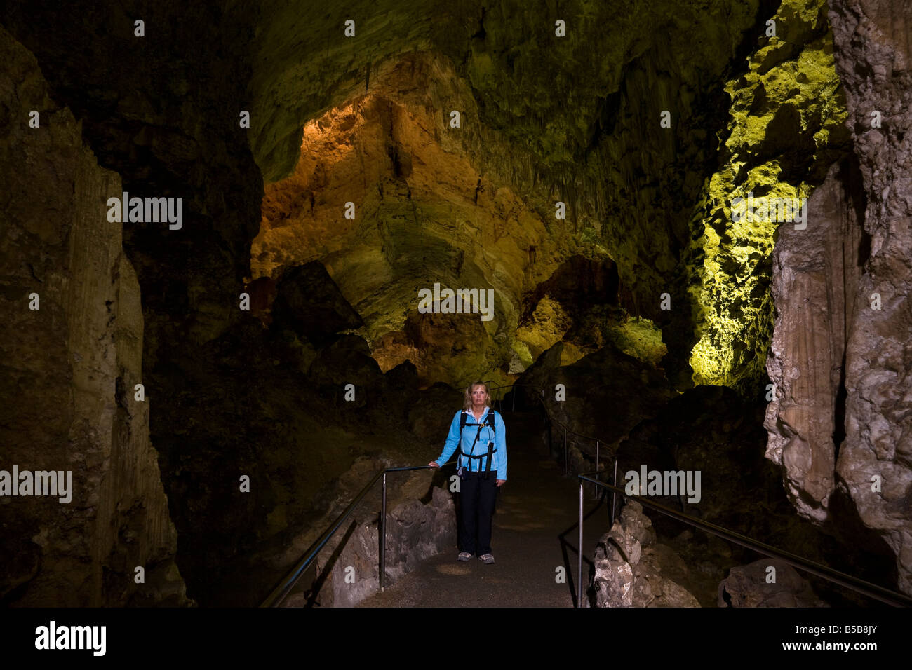 Carlsbad Caverns National Park in New Mexico, USA Stock Photo