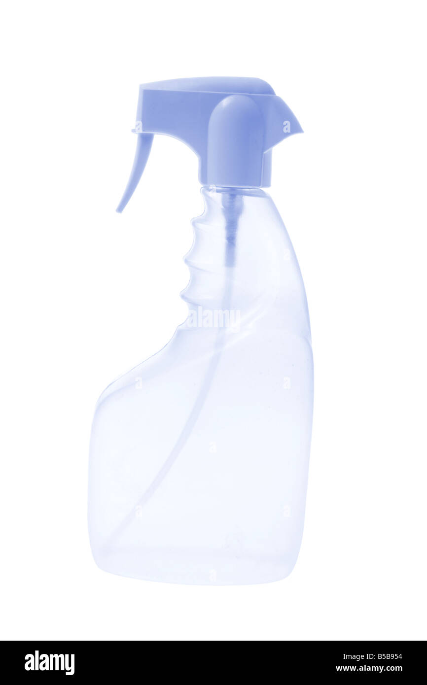 Plastic Spray Bottle Stock Photo