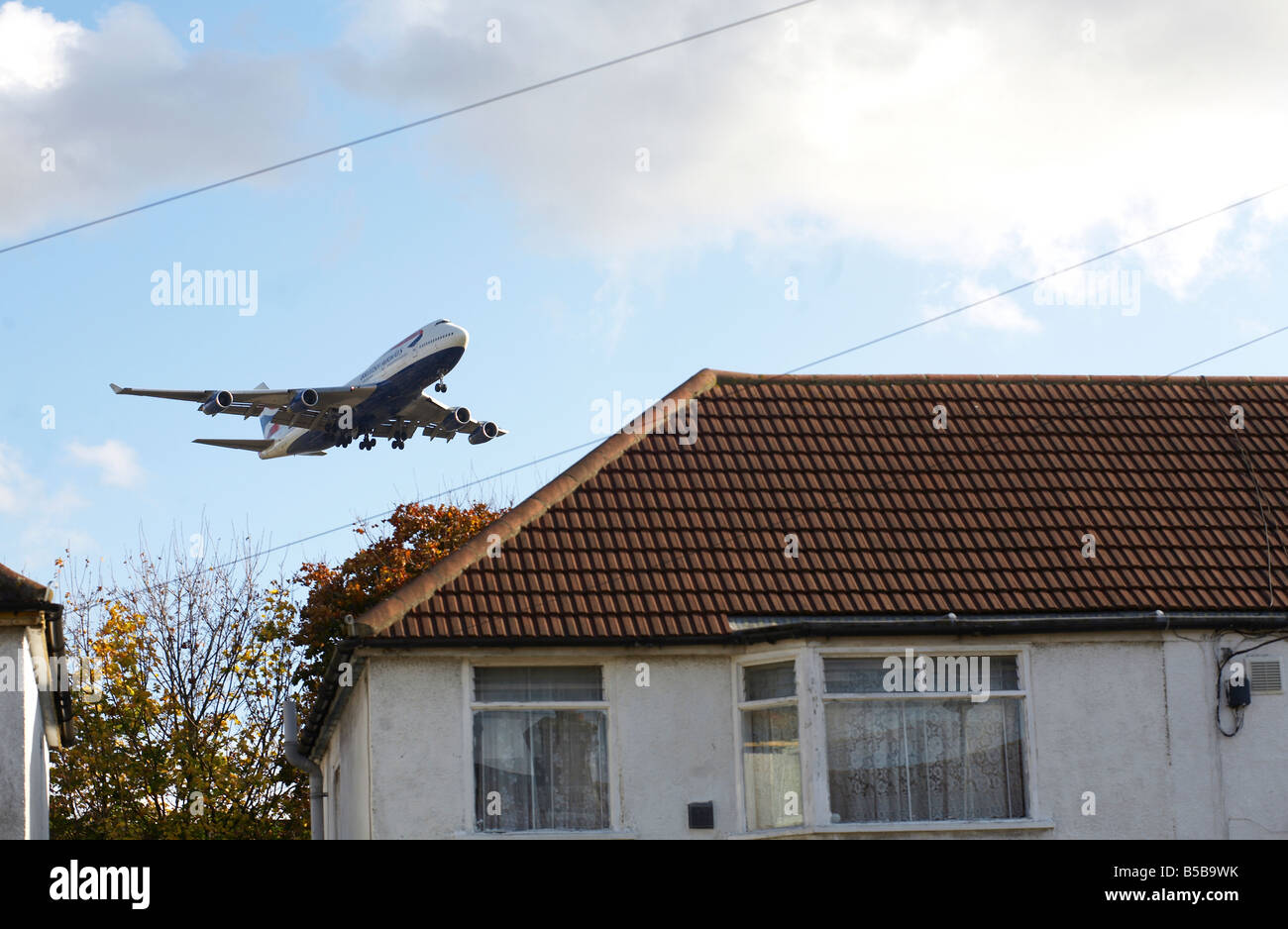 Heathrow Airport Baa Heathrow Airport Flight Arrivals Hi-res Stock 