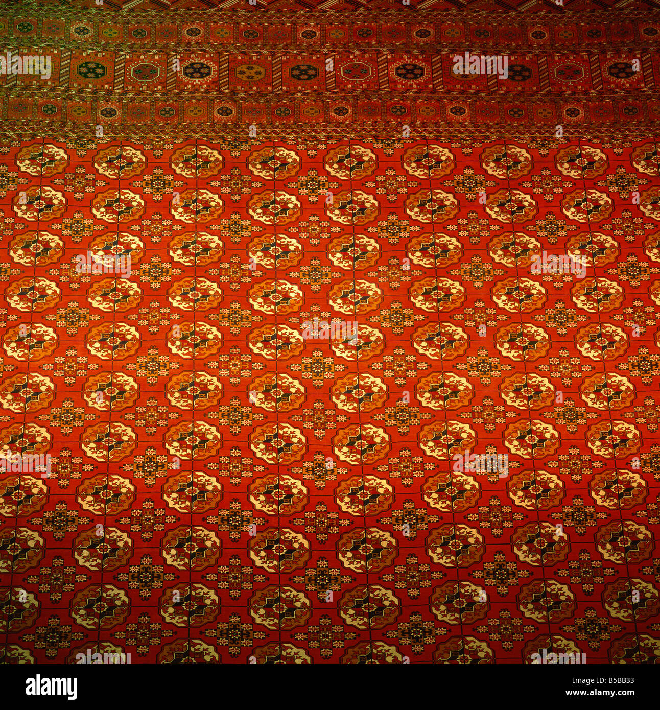 World's largest carpet, Exhibition of Economic Achievements, Ashkabad, Turkmenia, Central Asia