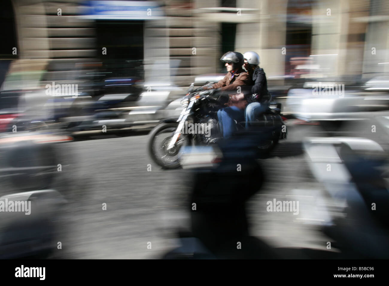 Moped riding pillion italy hires stock photography and images Alamy