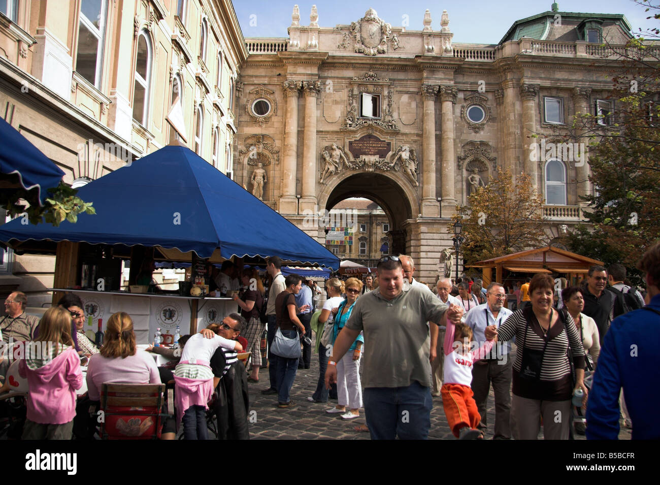 Budapest Wine Festival, Royal Palace, Hungary Stock Photo - Alamy