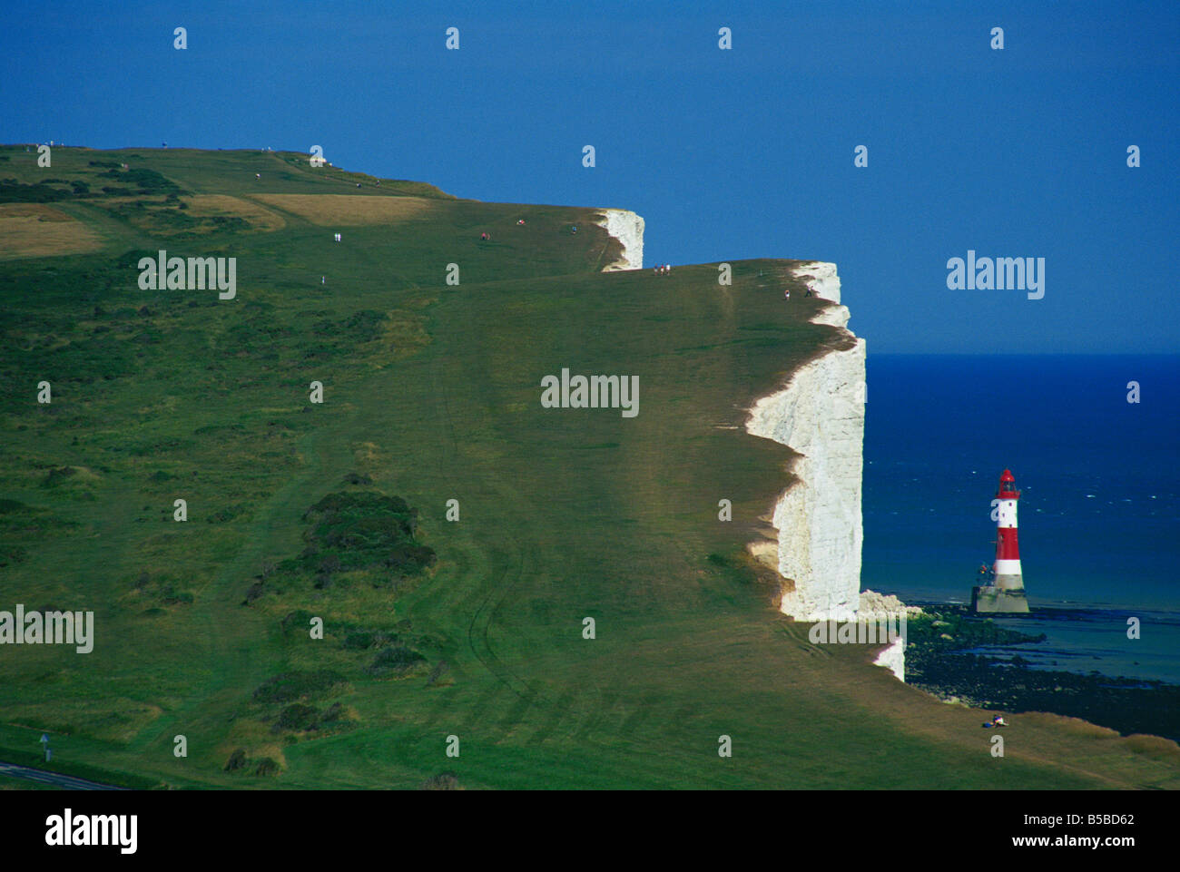 Beachy Head South Downs East Sussex England United Kingdom Europe Stock Photo