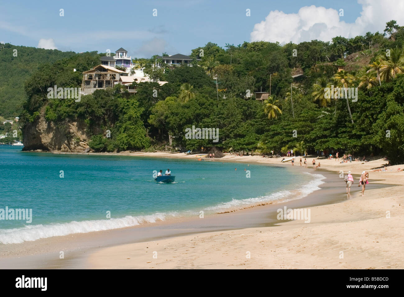 Princess Margaret beach Bequia St Vincent Grenadines West Indies Caribbean Central America Stock Photo