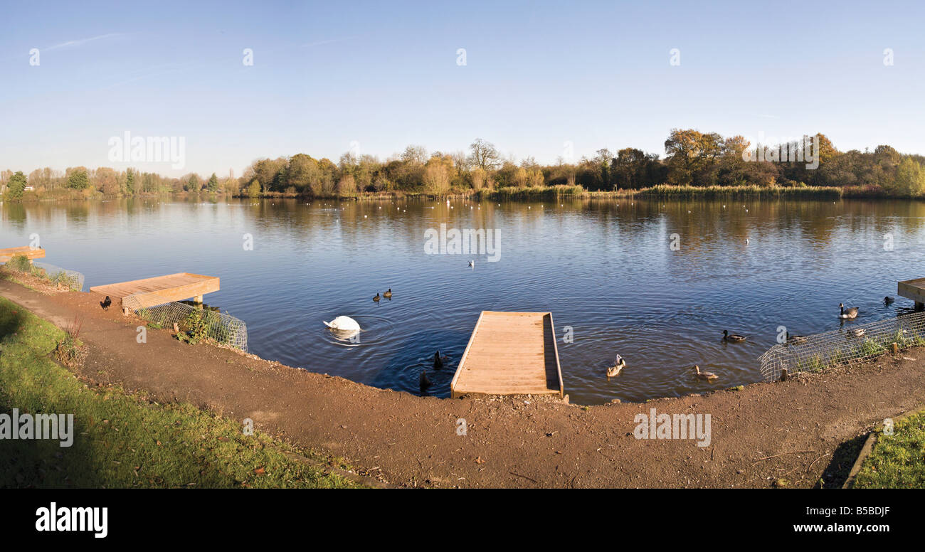 Arrow Valley Lake Country Park Redditch Worcestershire England United Kingdom Europe Stock Photo