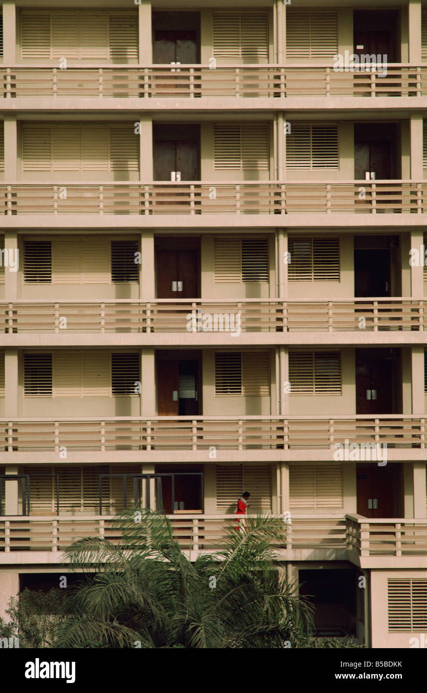 Apartments Dakar Senegal West Africa Africa Stock Photo Alamy