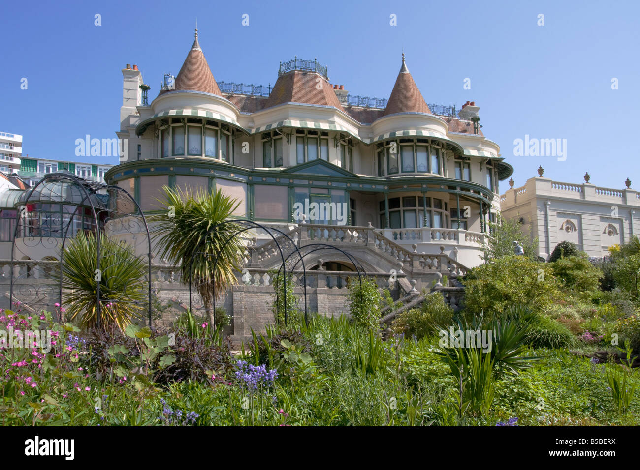 Russell-Cotes Art Gallery & Museum, Bournemouth, Dorset, England, Europe Stock Photo