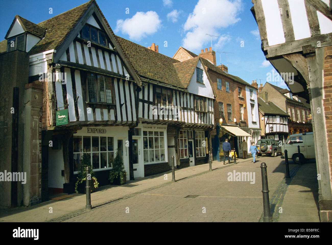 Friar Street, Worcester, Worcestershire, England, Europe Stock Photo