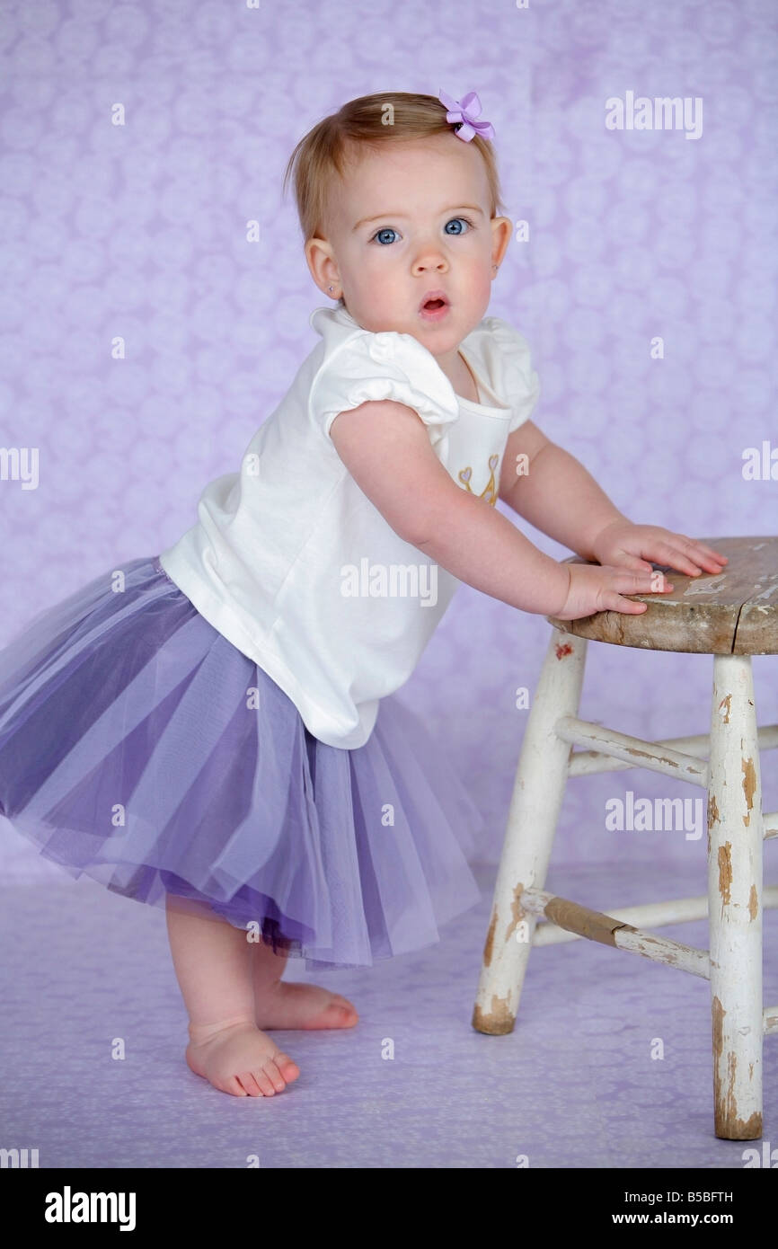 Portrait of a baby girl Stock Photo - Alamy